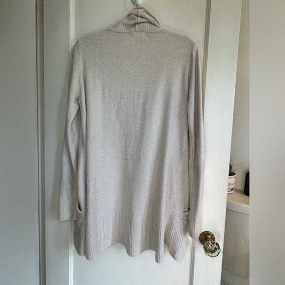 Barefoot Dreams CozyChic Lite® Circle Cardi - Stone - Picture 5 of 6